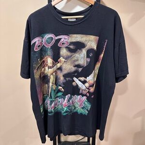 Vintage Bob Marley 90s Natural Mystic Rap Tee T-Shirt